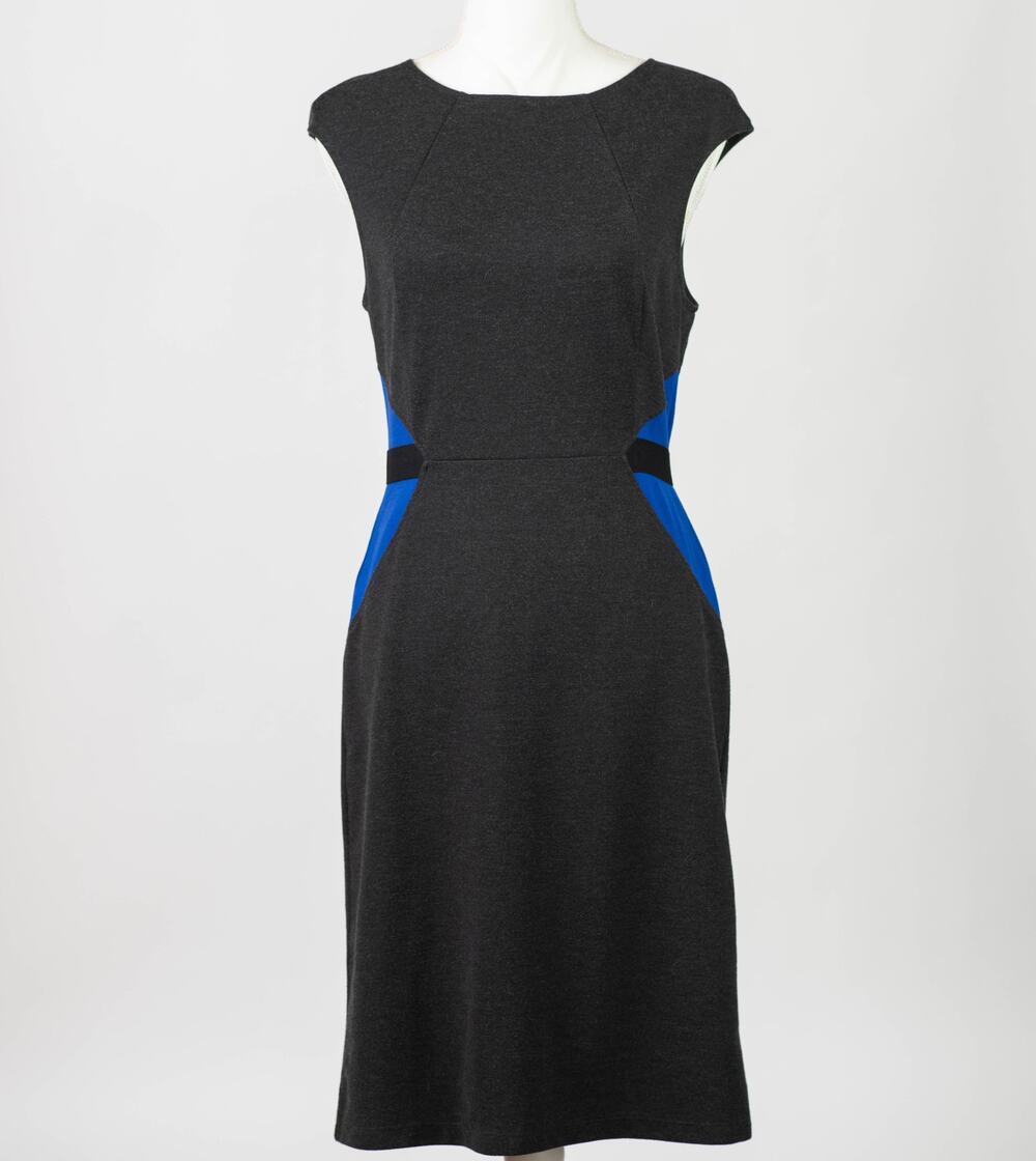 Avon Gray and Blue Dress Size Small